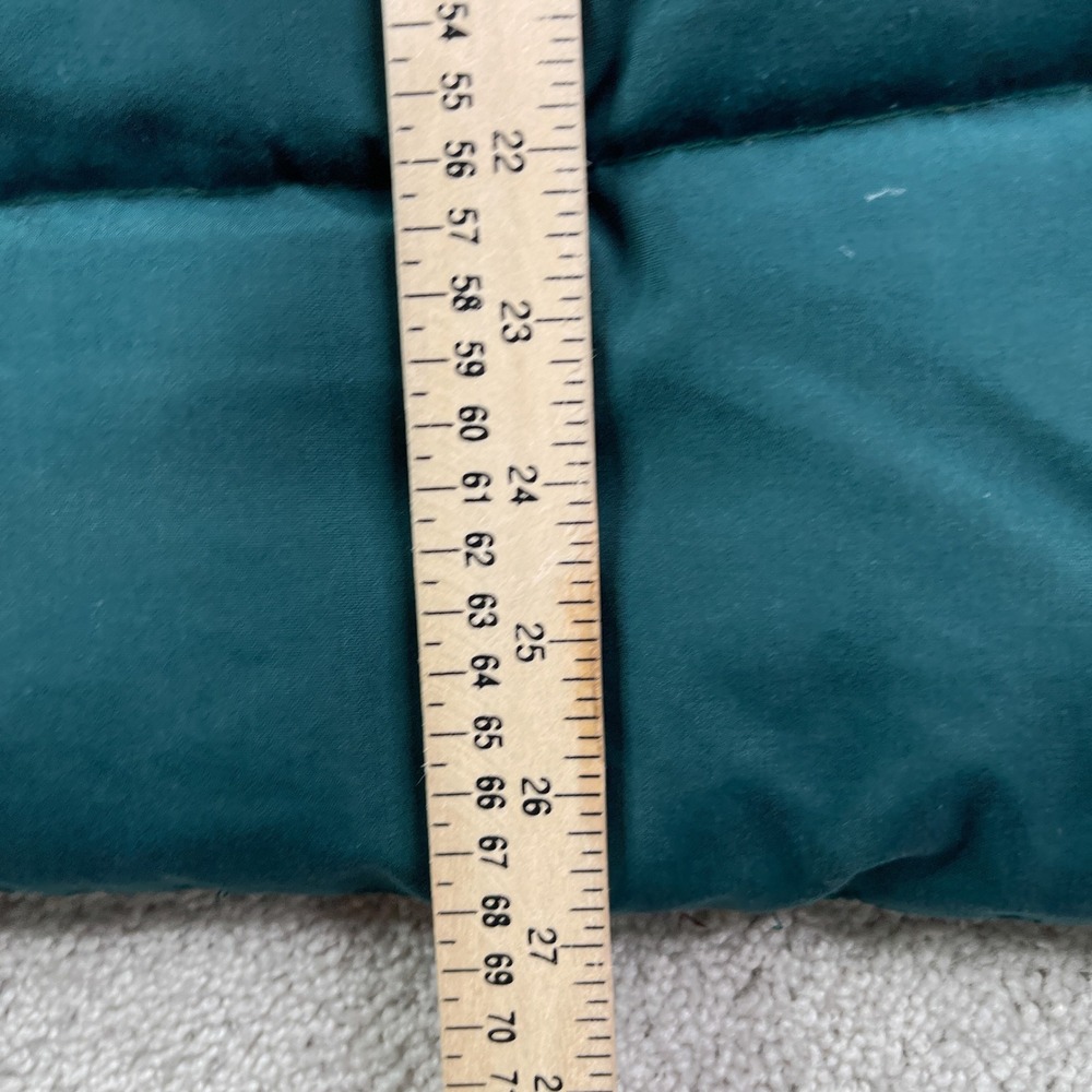 Vintage Cabelas Vest Mens XL Green Puffer Goose Down Full Zip Hunting Gorpcore - Picture 11 of 12